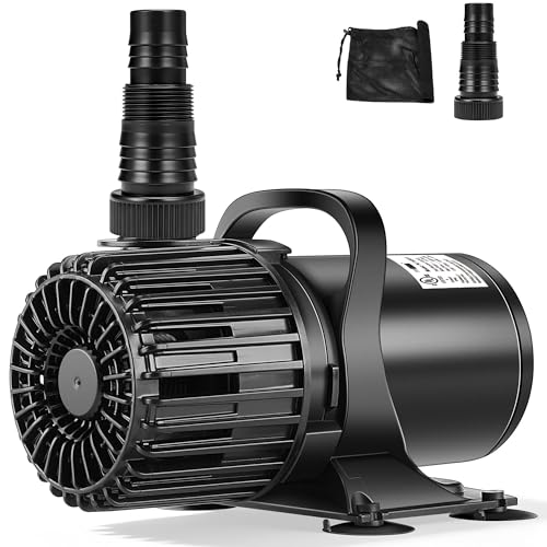 VIVOHOME 220W Pond Pump, 4500GPH Submersible Water Pump for Koi Pond - size: 4500GPH