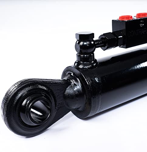 Hydraulic Top Link Cat. 2 +2 with Hook 18 7/8” - 25 3/16” Locking Block Hoses Stroke 6-5/16”