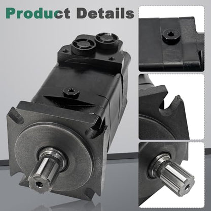HMK-400 Hydraulic Motor Fit for AGT ECSSCT72 Trencher Skid Steer
