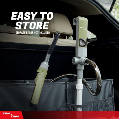 TERA PUMP 2nd Gen Fuel Transfer Pump, Cordless Portable - style: 4.9 ft Pump (Rechargeable)