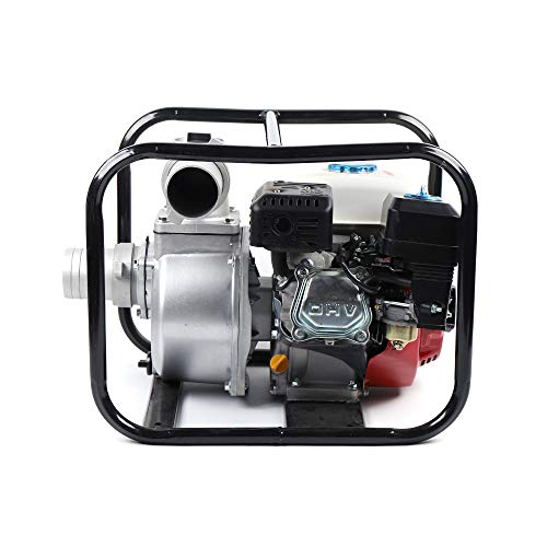 7.5HP 4-Stroke 210CC 264GPM Gasoline Semi-trash Water Transfer Pump - color: 7.5hp 4-stroke