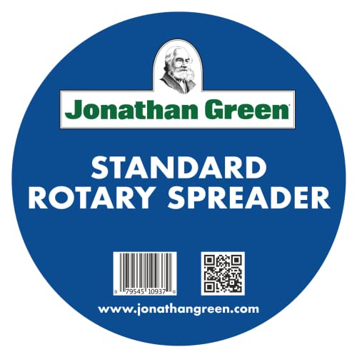 Jonathan Green Standard Rotary Broadcast Spreader, Cover Up to 10,000 Sq Ft - size: Standard