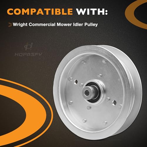 71460009 Idler Pulley Fits Wright Commercial Lawn Mower Pulley - size: 71460009