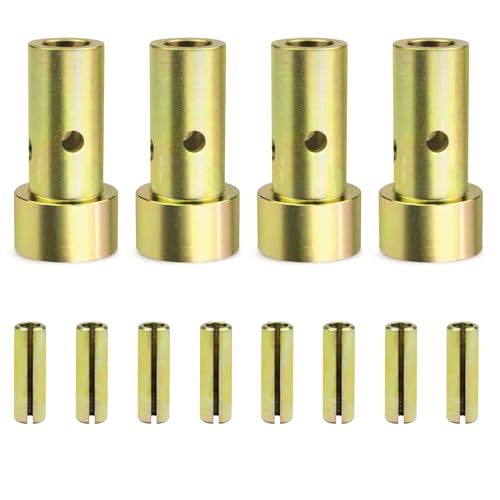 Quick Hitch Adapter Bushings Kits Compatible with Category I 3-Point Tractors Quick Hitch System 4PCS - size: 4PCS