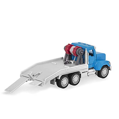 Driven by Battat – 7-Inch Tow Truck Toy with Lights & Sounds, Movable Parts, City Vehicle for Boys & Girls, Durable Design, Realistic Details, 3+ Years Toy for Kids - style: Tow Truck