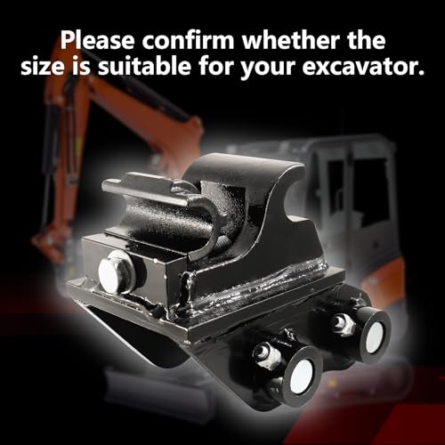 Mini Excavator Quick Change Hitch for Small Digger Quick Coupler Fit Most of up to 3 tons Excavators