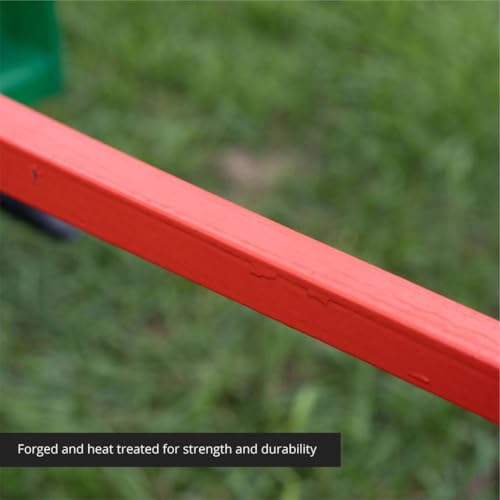 Titan Attachments 32" C1 Square Hay Bale Spear, 1 3/8" Diameter, 1,350 LB Capacity, Forged & Heat-Treated Steel, for Hay & Handling Daily Farm Work