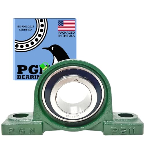 PGN UCP211-32 (1 Pack) Pillow Block Bearing - 2" Bore Self-Aligning - size: 1, style: UCP211-32