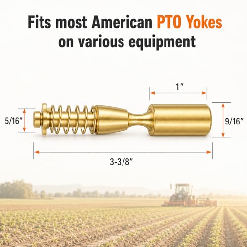 Power Take Off Pin Quick Release for Tractor Yoke, 2 Pcs, Classic