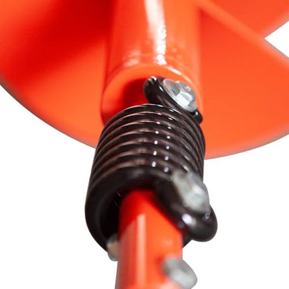 GardenTrax Earth Auger Spiral Drill Bit 14 Inch, Post Hole Digger with 7/8" Drive Shaft - size: 14"