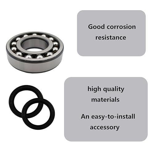Self Aligning Bearing Seal Kit Compatible with King Kutter RTG, TG & TG-G Series Tiller, Replace 902019 505017