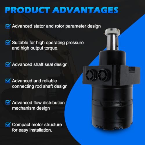 BMER3-350-WD-T31-R Hydraulic Wheel Motor Replacement for Bmer 375 Series