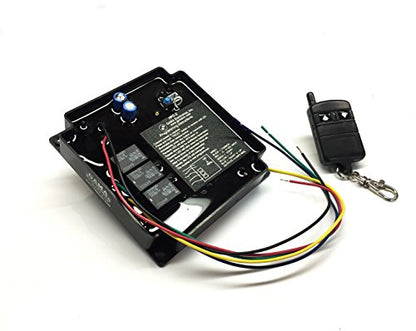 Remote Control System for 12 VDC Dump Trailer/Hydraulic Pump Applications - Made in THE USA