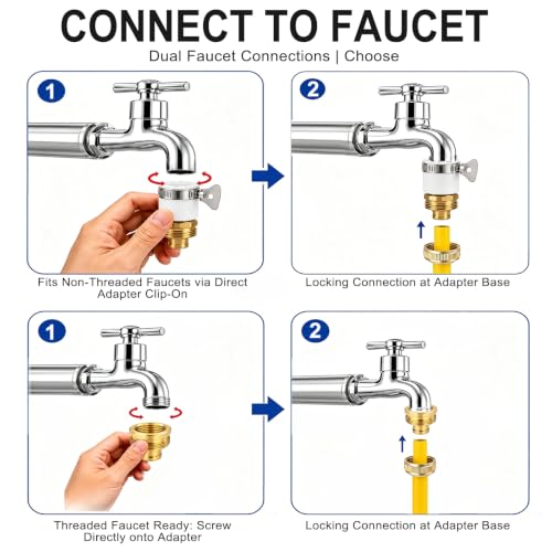High Pressure Hose Nozzle Sprayer, Car Wash Water Gun with Booster Nozzle - color: Pacifier Interface A
