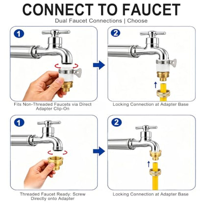 High Pressure Hose Nozzle Sprayer, Car Wash Water Gun with Booster Nozzle - color: Pacifier Interface A