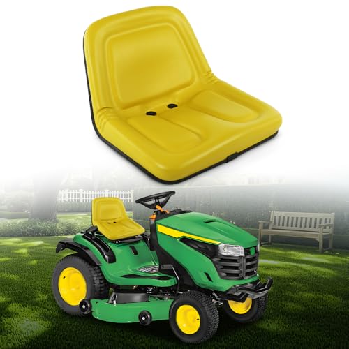 LQI Lawn Mower Garden Tractor Seat Yellow, MG861683