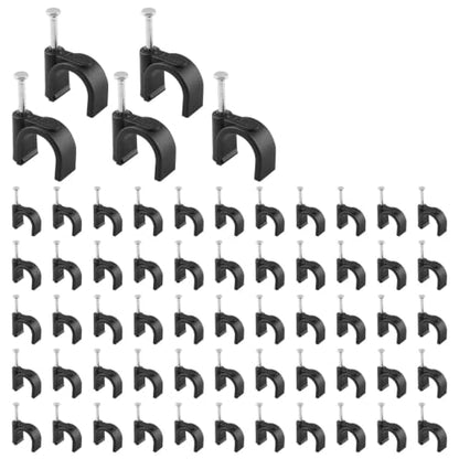 1/2" Drip Irrigation Tubing Mounting Clips for Orbit 65716 with Nail 60 Pca