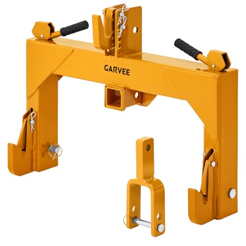 Quick Hitch Cat 1 – 3000 Lbs, 2" Receiver - color: Yellow