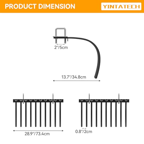 YINTATECH ATV/UTV Landscape Rake Implement
