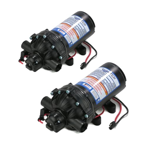 OEM (2 Pack) Everflo 5.5 GPM, 12 Volt, Diaphragm Pump EF5500, EF5500-BOX, EF5500BOX