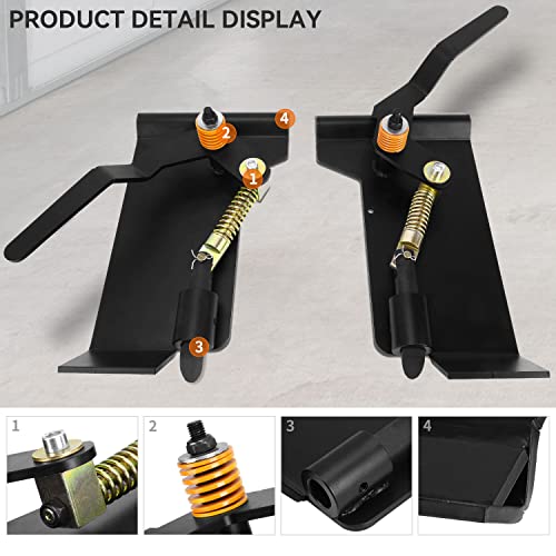 YINTATECH 1/4" Skid Steer Attachment Plate and Quick Attach Adapter Grade50