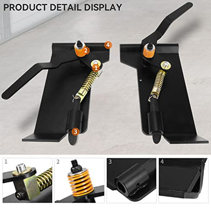 YINTATECH 1/4" Skid Steer Attachment Plate and Quick Attach Adapter Grade50