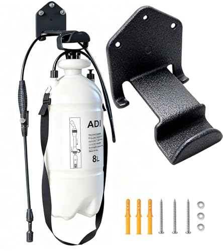 Pump Sprayer Holder, Backpack Blower Rack, 1 Pack Wall Mount Sprayer Hanger - color: 1 pack