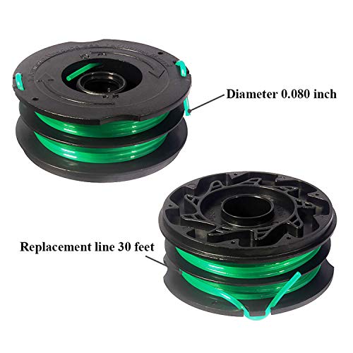 THTEN DF-080 Replacement Spool Fit for Black+Decker GH1000 GH1100