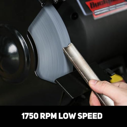 BUCKTOOL 10" 1.5HP Low Speed Bench Grinder,High Precision Wobble Free Wheel - style: 10" Low Speed Pro