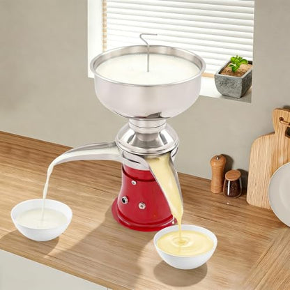 Electric Cream Separator, Centrifugal Milk Separator 50L/h for Dairy Farm