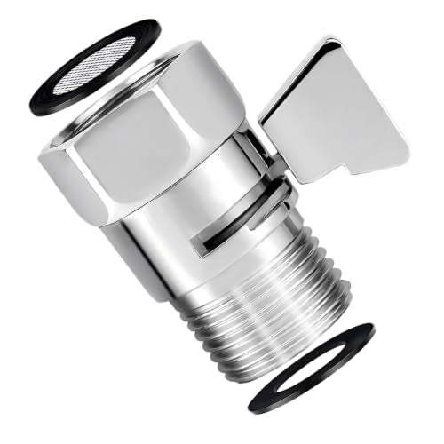 Shower Head Shut Off Control Valve, Pressure Reducer, Flow Restrictor