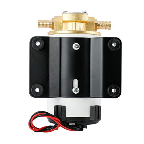 Amarine Made 12v Oil Scavenge Pump Self Priming Impeller Gear Pump
