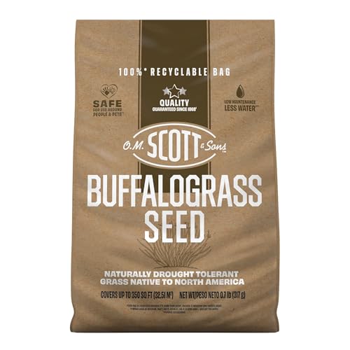 O.M. Scott & Sons Buffalograss Seed, 0.7 lb. - color: Buffalograss, size: 1 Pack
