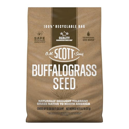 O.M. Scott & Sons Buffalograss Seed, 0.7 lb. - color: Buffalograss, size: 1 Pack
