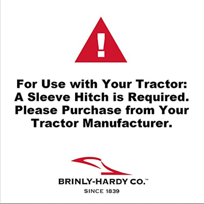 Brinly Sleeve Hitch Tow Behind Rear Blade, 42"