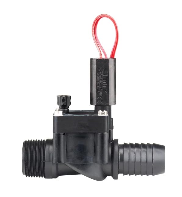 Hunter PGV Sprinkler Valve, 1 in. Male Thread x Barb, No Flow Control