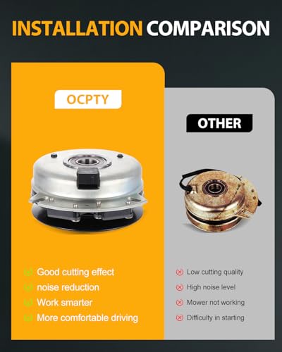 OCPTY Electric PTO Clutch for John Deere AM141978 5219126 Mower Clutch