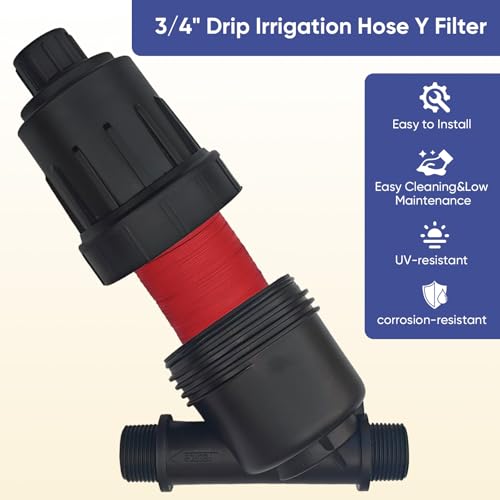 3/4 Inch Drip Irrigation Inline Hose Filter for a Smooth Irrigation System