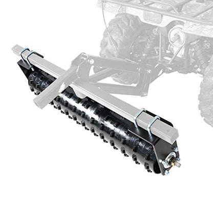 Black Boar ATV/UTV Cultipacker Implement, Breaks Up Clods, Packs Down Loose Soil and Forces Seed Bed (66009)