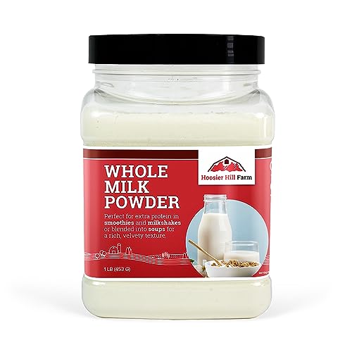Whole Milk Powder by Hoosier Hill Farm, 1 Pound (Pack of 1) - size: 16 Count (Pack of 1)