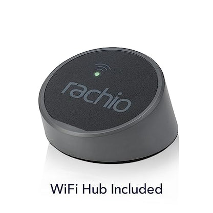 Rachio Smart Hose Timer: App-Controlled Faucet Timer. 1 Valve + 1 WiFi Hub - size: Smart Hose Timer (1 Valve, 1 WiFi Hub)