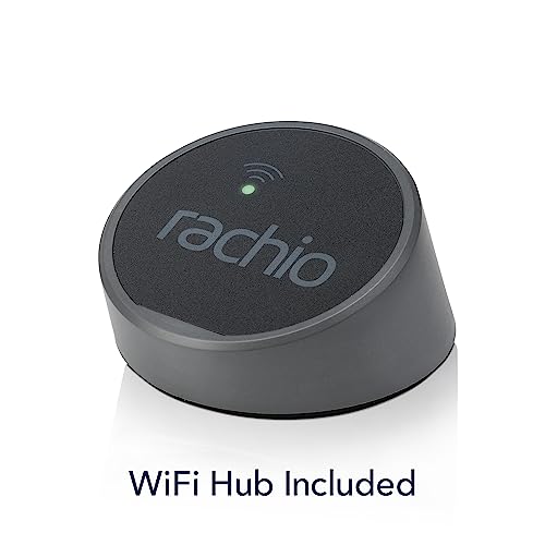 Rachio Smart Hose Timer: App-Controlled Faucet Timer. 1 Valve + 1 WiFi Hub - size: Smart Hose Timer (1 Valve, 1 WiFi Hub)