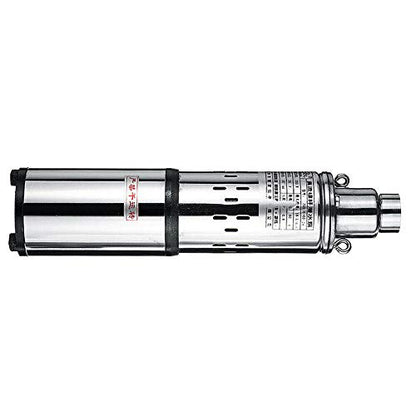 Deep Well Solar Submersible Pump Solar Water Pump DC 24V 200W Pure Copper Motor 98ft High Lift 4.2 GPM Large Flow - color: 24v 200w