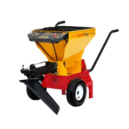 FastMixer Professional Continuous Mixer, 3900 lbs/hr Capacity, Electric 110V, for Concrete, Mortar and Stucco