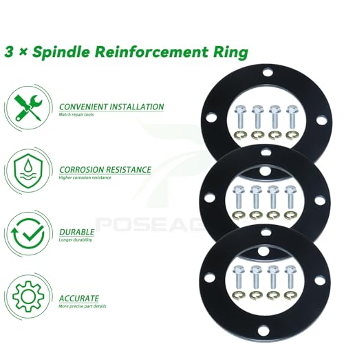 [Upgraded 3 Pack High-Strength Deck Spindle Reinforcement Rings - color: A07 3xJohn Deere Deck Spindle Reinforcement Rings