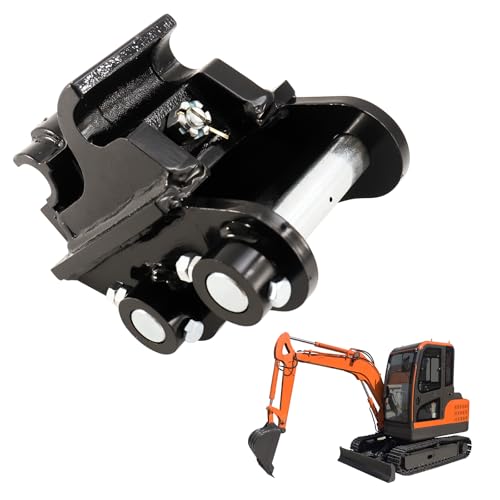 Mini Excavator Quick Change Hitch for Small Digger Quick Coupler Fit Most of up to 3 tons Excavators