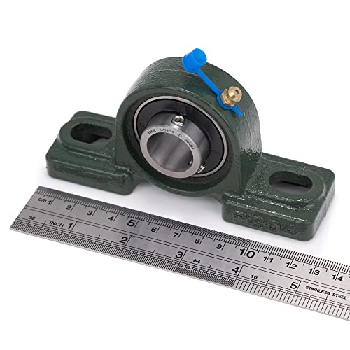 XIKE 2 Pcs UCP204 Bore 20 mm Pillow Block Mounted Ball Bearings. - size: UCP204 Bore 3/4"