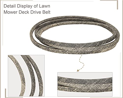 429636 197253 Mower Belt, Lawn Mower 42'' Deck Drive Belt for Craftsman