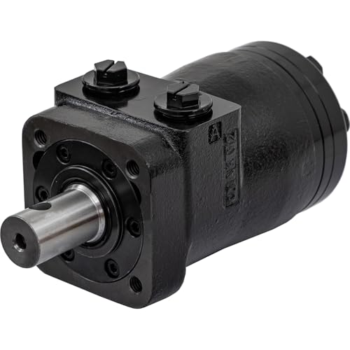 Hydraulic Motor with 4-Bolt Mount/NPT Threads and 2.8 Cubic Inches Displacement