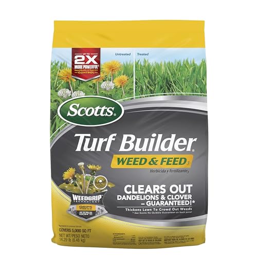 Scotts Turf Builder Weed & Feed3, 14.29 lbs. - size: 5,000 sq. ft.